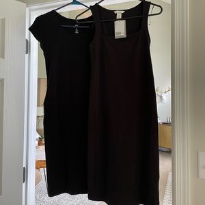 H&M Mama Fitted Cotton Dress Bundle - S